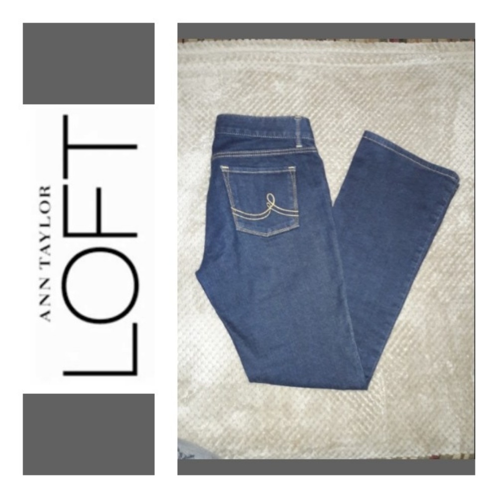 💟 Ann Taylor Loft Original Boot Jeans